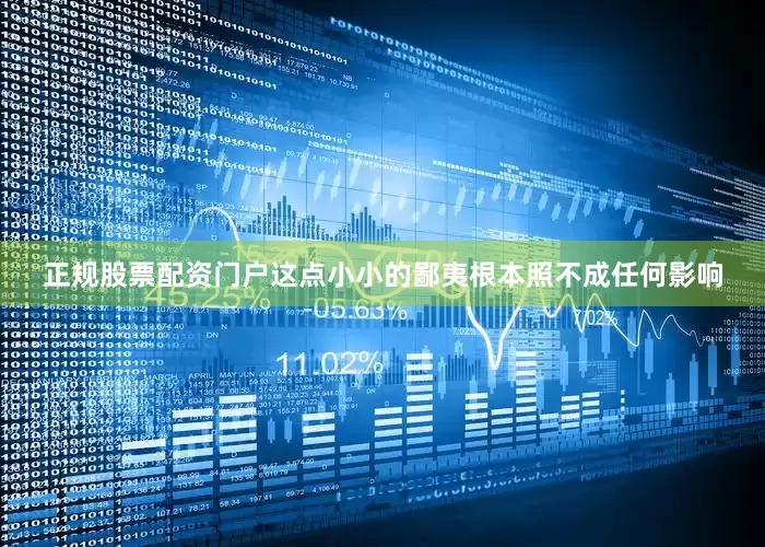 正规股票配资门户这点小小的鄙夷根本照不成任何影响
