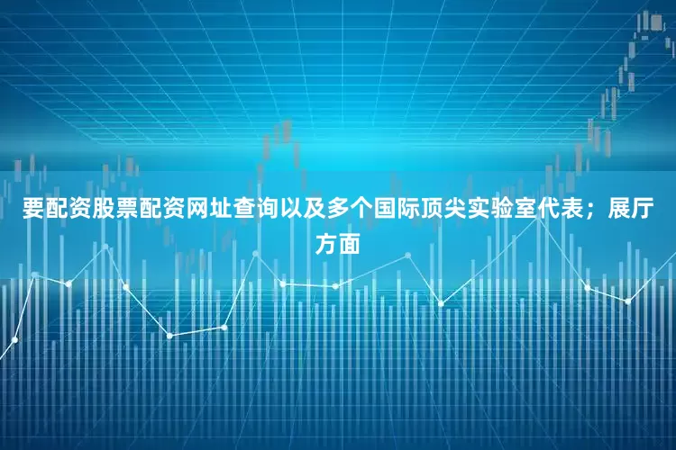 要配资股票配资网址查询以及多个国际顶尖实验室代表；展厅方面